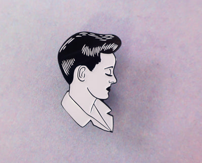 Overstock: Charlotte enamel lapel pin