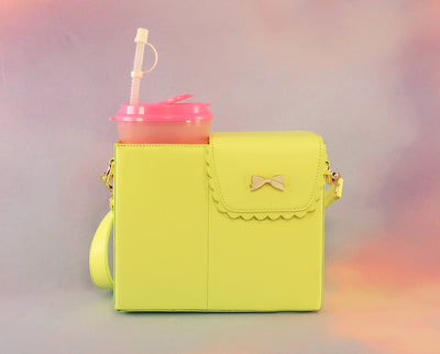 The Ella bag in Highlighter Yellow