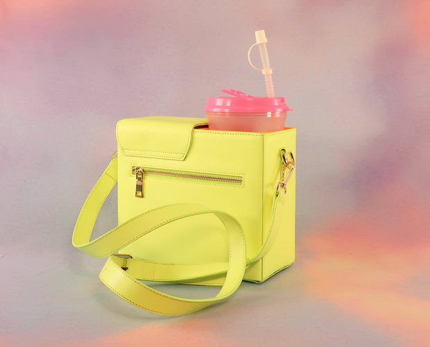 The Ella bag in Highlighter Yellow