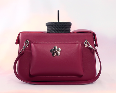 Sample: The Holliday bag in Ruby (S33)